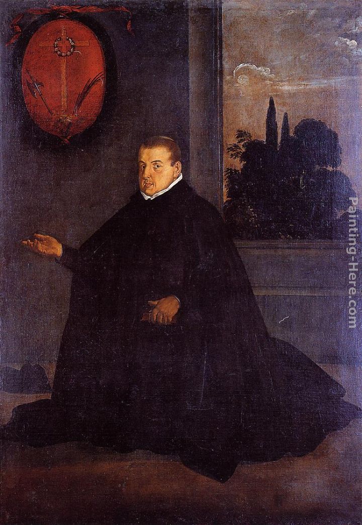 Don Cristobal Suarez de Ribera painting - Diego Rodriguez de Silva Velazquez Don Cristobal Suarez de Ribera art painting
